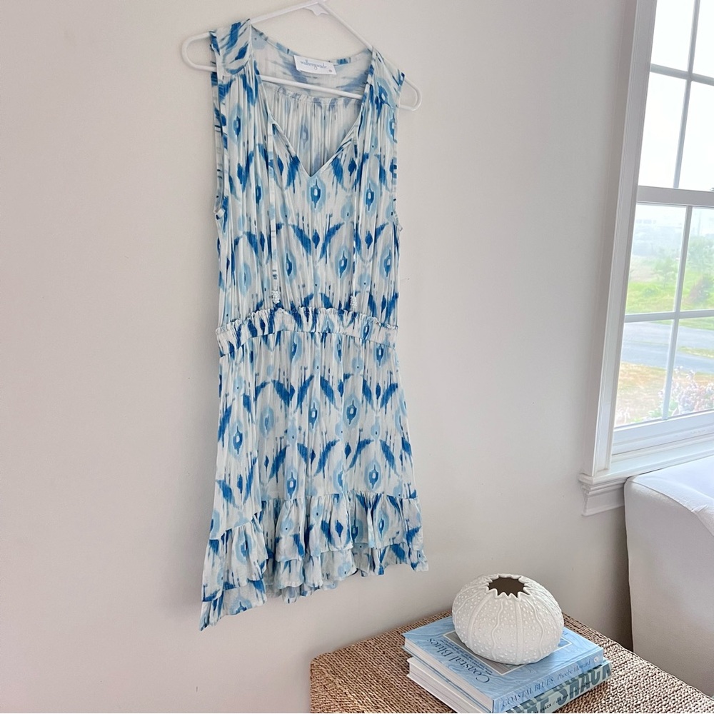 Walker & Wade Kaylee Ocean Ikat Dress